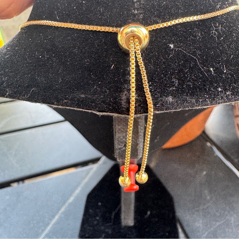 Handmade Ocean/Beach Themed Adjustable Charm Bracelet/ Anklet - Picture 7 of 7